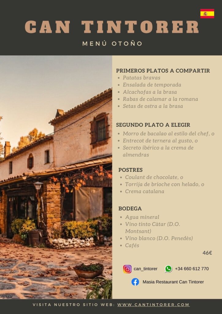 Menús para Grupos · página 3