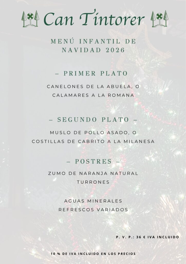 Menu de Navidad · página 2